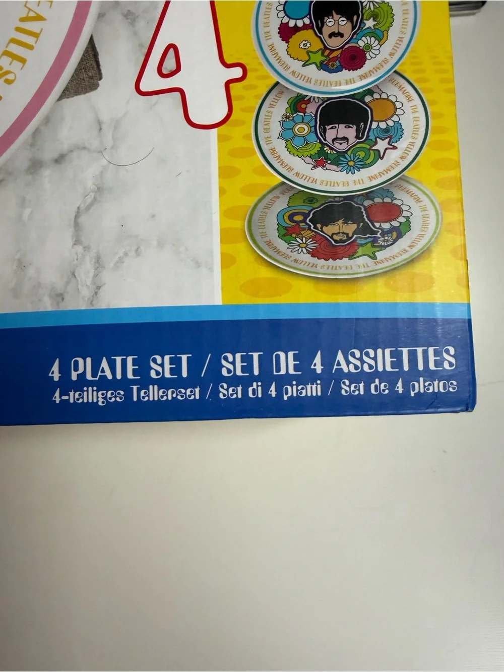 The Beatles Yellow Submarine Plate